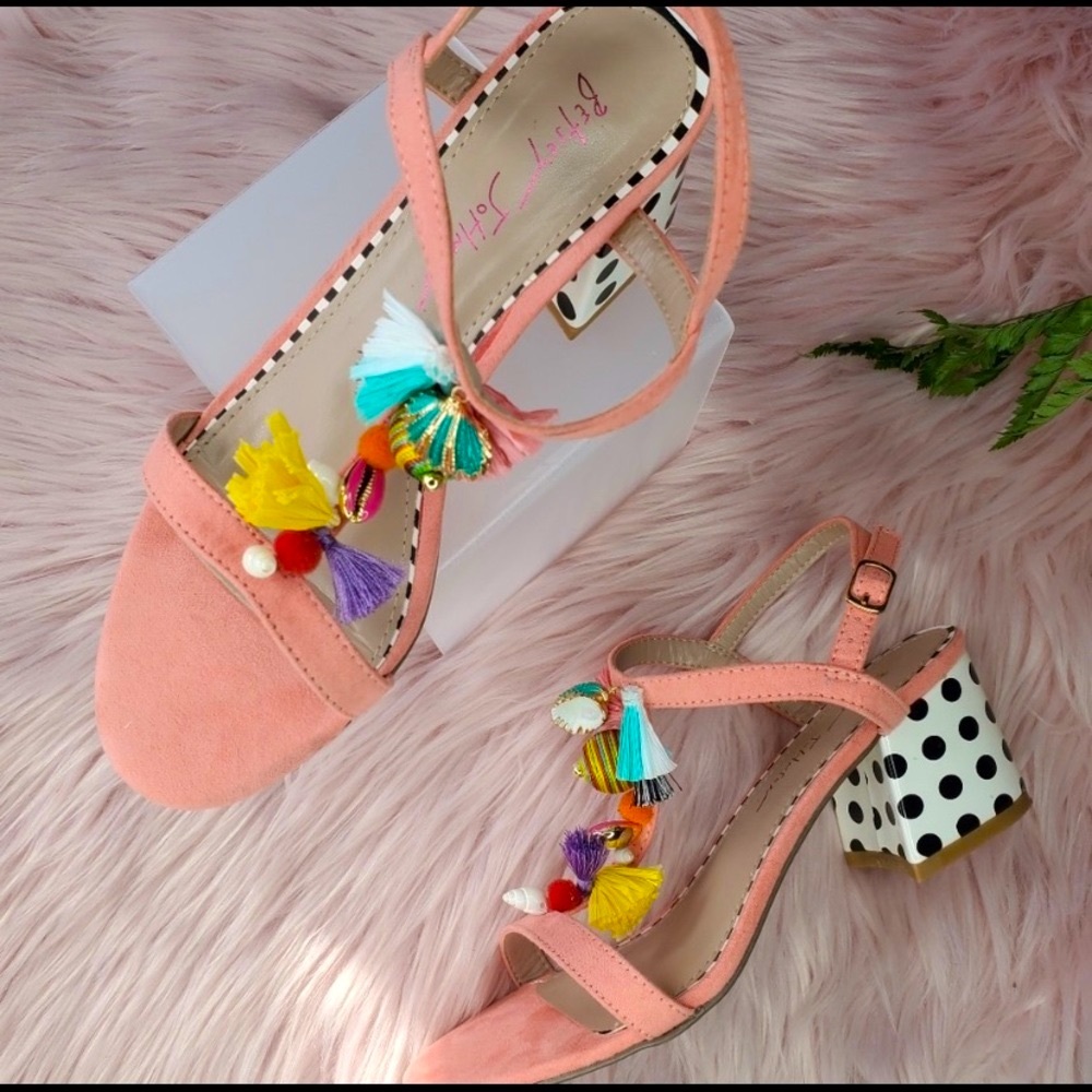Betsey Johnson Block Heel Sandals